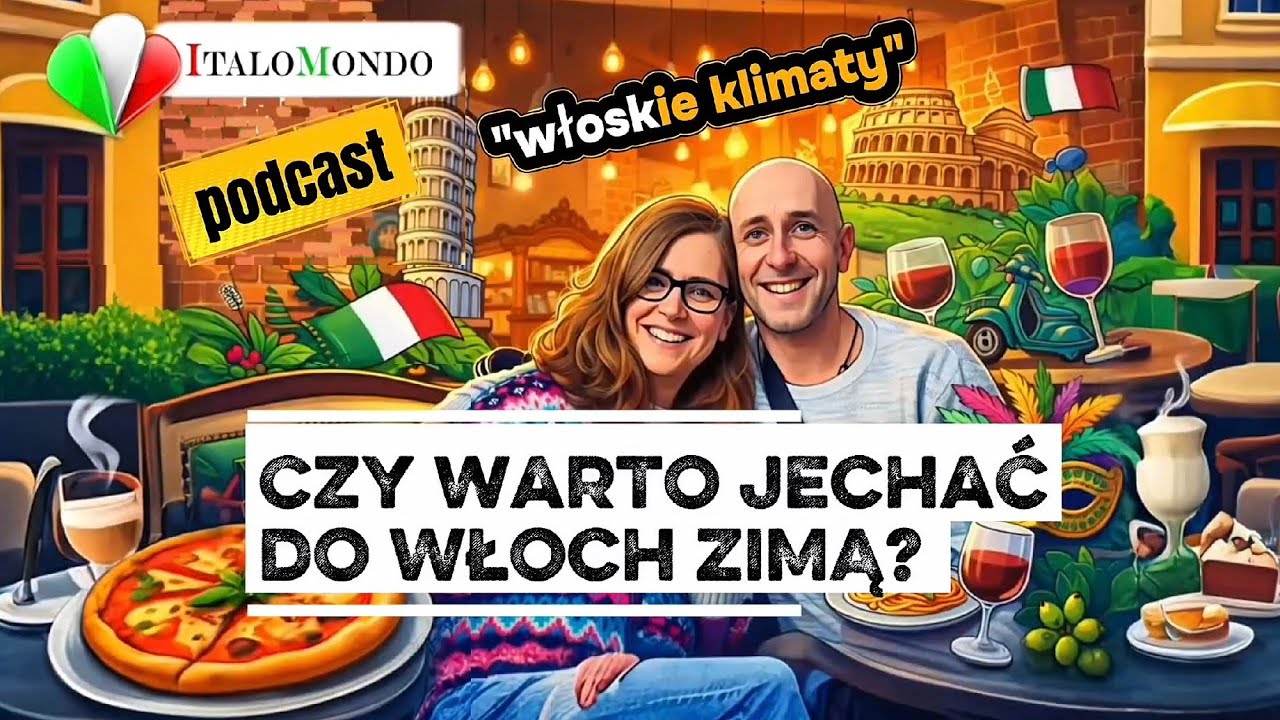 🎧 #3 -WŁOSKIE MIASTA zimą? | podcast Włoskie Klimaty 👉 po włosku #naukawłoskiegoonline