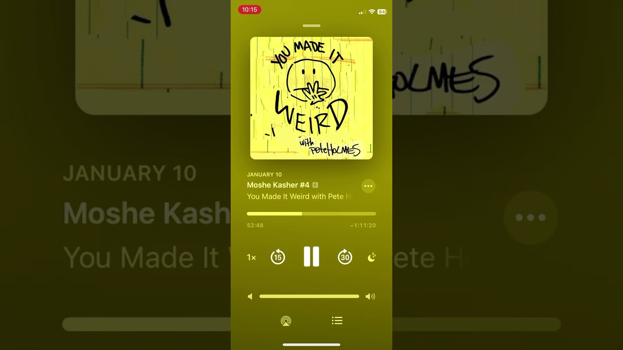 Life as Plinko (Moshe Kasher #4 YMIW, 10 Jan 2024)
