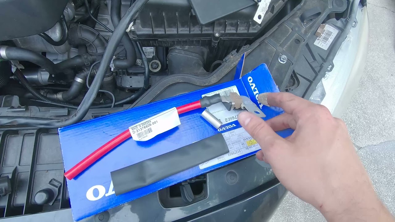 Replacing Starter & Fuse on Johan | 2015 Volvo V60 T5 Drive-E