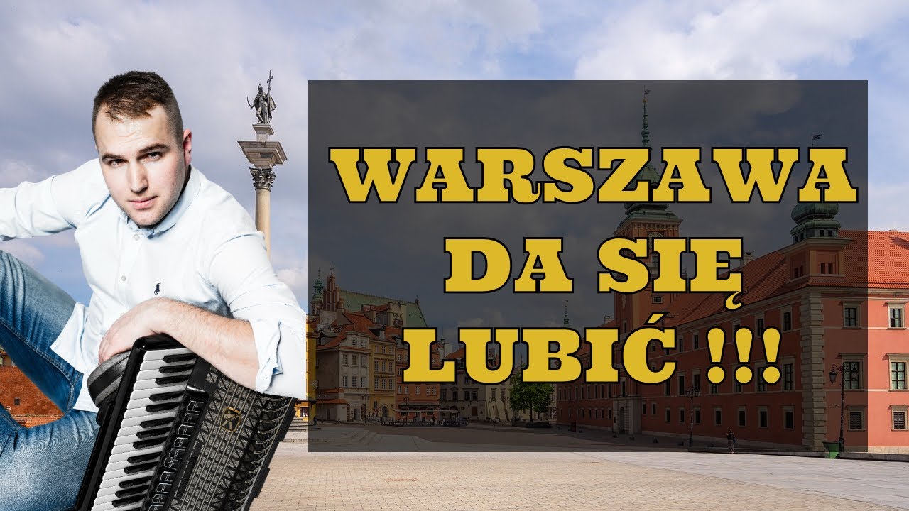 Warszawa da się lubić - wykonanie ŻbiQ (akordeonista)