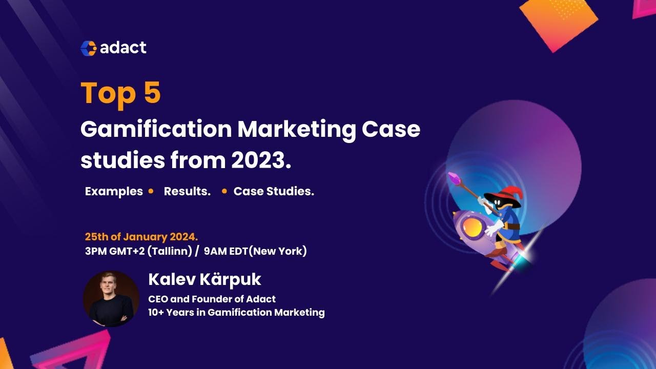 Top 5 Gamification Marketing Case Studies from 2023