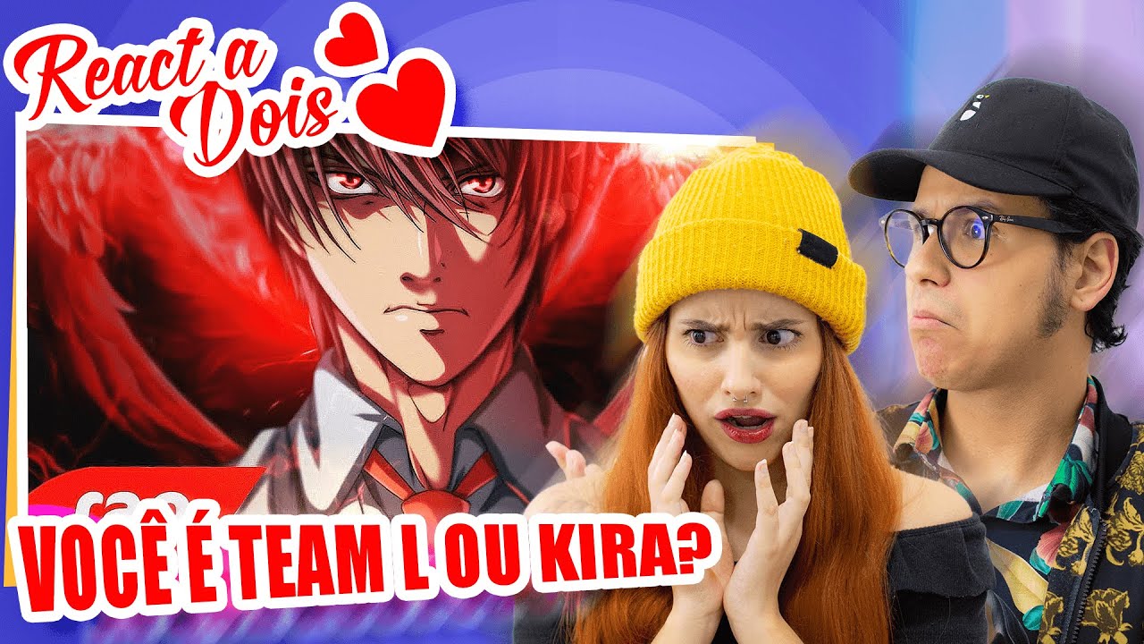 REACT Rap do Kira (Death Note) - O DEUS DO NOVO MUNDO | COMENTADO