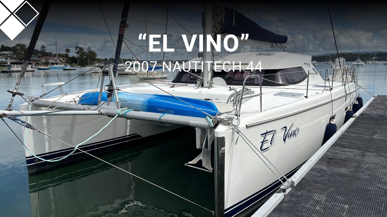 2007 Nautitech 44 "El Vino" For Sale with The Yacht Sales Co. Incorp MHS