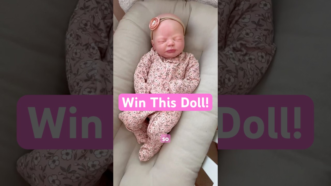 Want A FREE Reborn Doll? Giveaway For Cuddle Baby Made By Me
