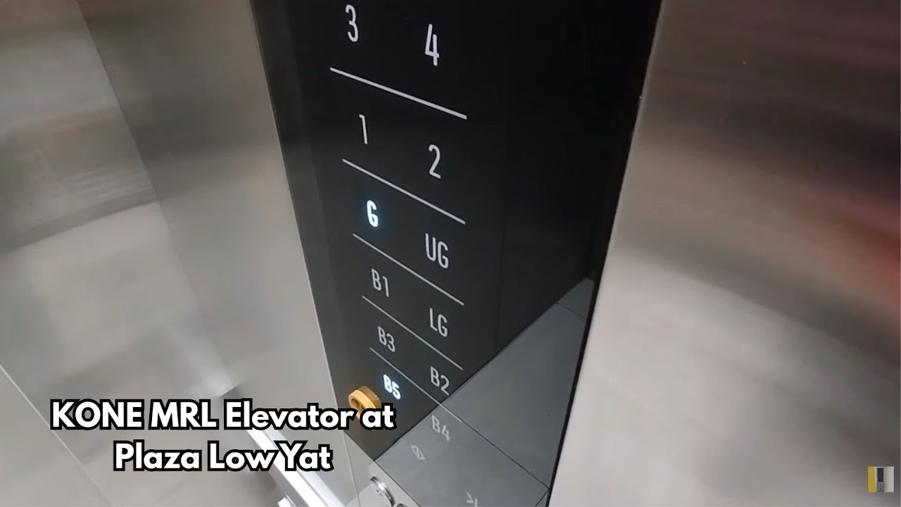 [Last video for 2025] KONE MRL Elevator at Plaza Low Yat , Kuala Lumpur (Lift 1-4)