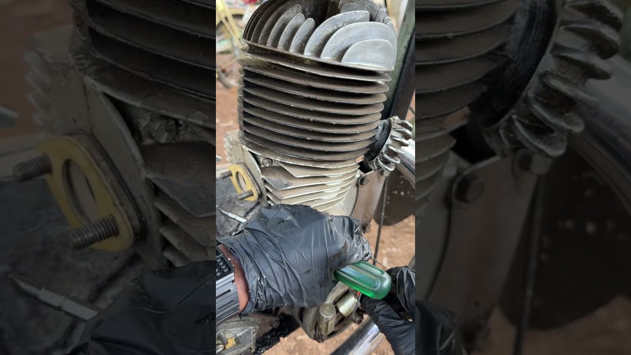 JAWA 250 engine rebuilt part 1