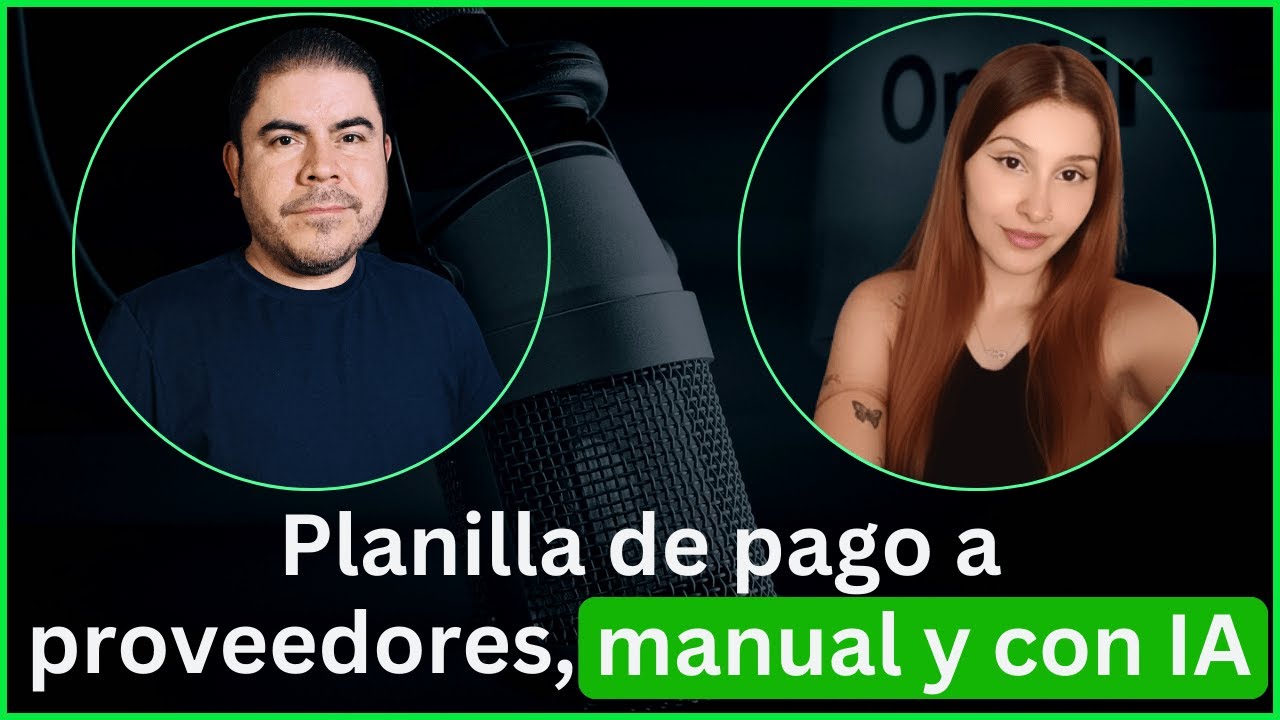 Planilla de pago a proveedores en Excel - Desde cero y Modo agente de Copilot con Karen Contreras