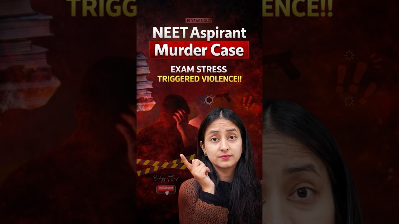 NEET Aspirant Kills Father over NEET Pressure😔#neet2026 #neet #exam #news #neetaspirant #murdernews