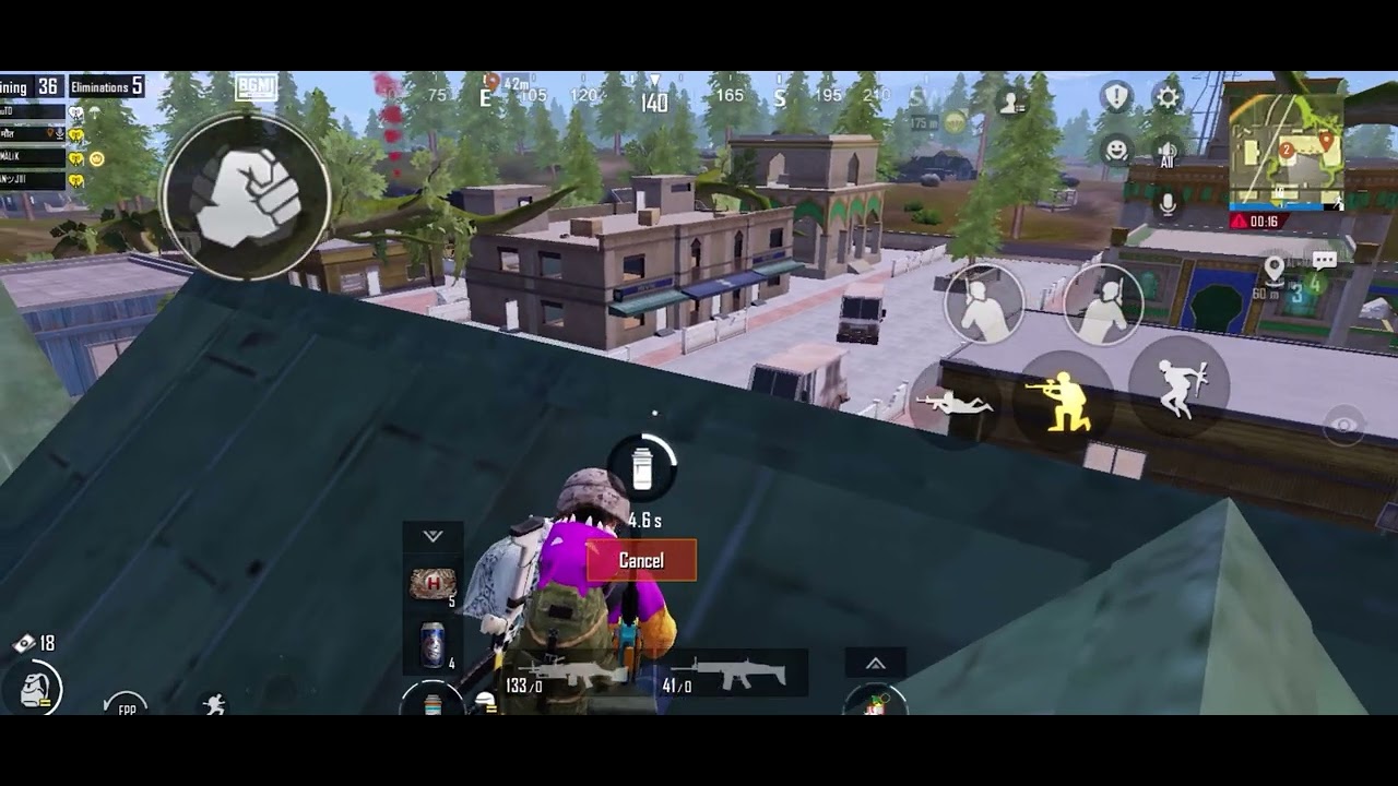 Midstein Me Ghr me sabhi bando ko nipta diya #viral #pubg #pubgmobile 