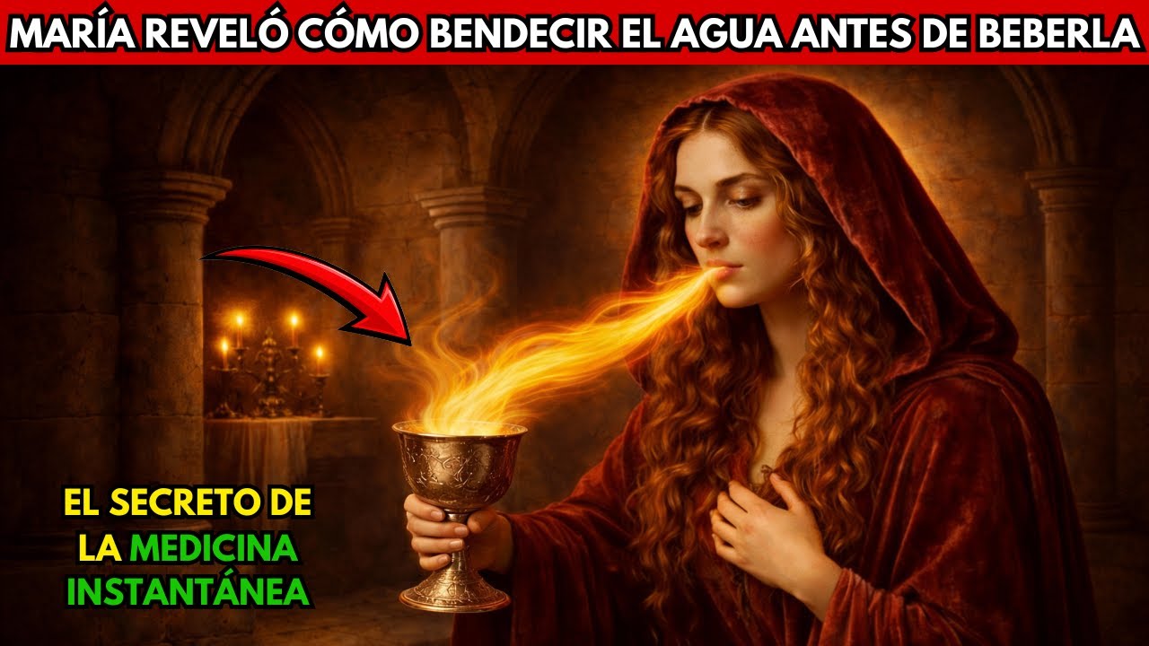 María REVELÓ a Los Elegidos las PALABRAS Arameas Para CONVERTIR el AGUA en MEDICINA ESPIRITUAL