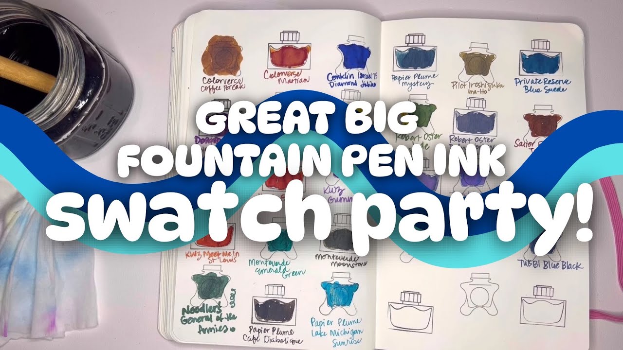 Long-Awaited Ink Swatch Party!