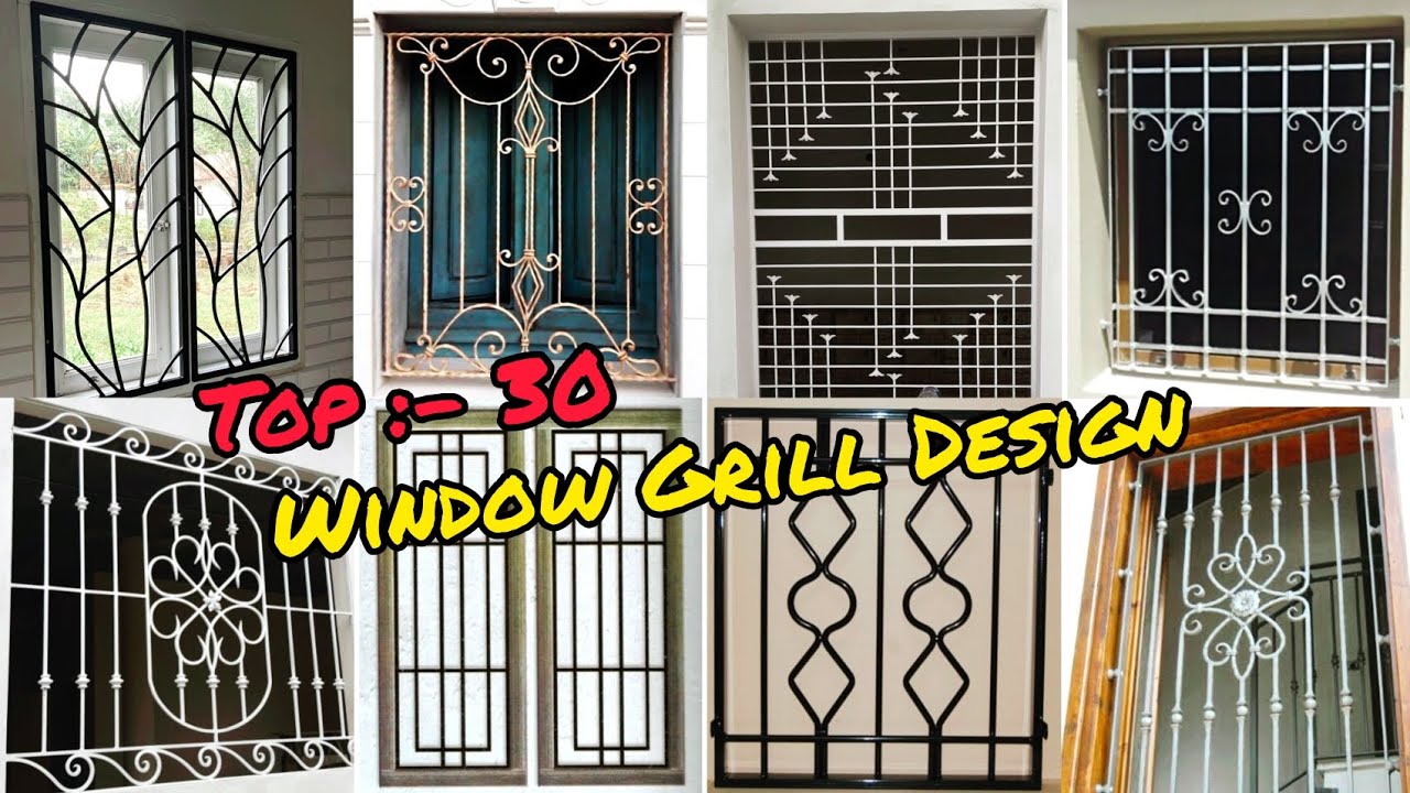 Top 30 Best Iron Window Grill Design 2025 || Design Of Grills For Windows || Vol. 03