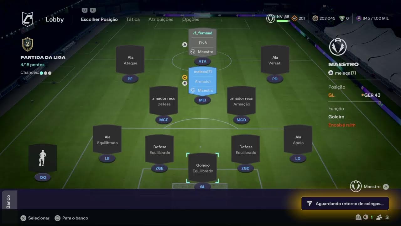 Pro Clubs ao vivo
