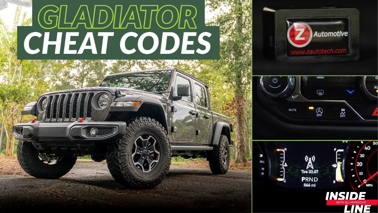 Jeep Gladiator Programmer Tazer JL Mini (Change Tire Size, Stop/Start Delete, & MORE!) | Inside Line