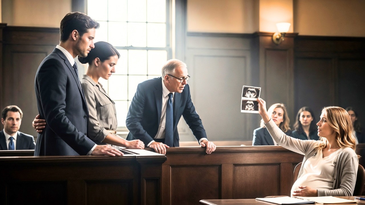 The Mistress Smirked in the Courtroom… Until the Judge Pressed Play