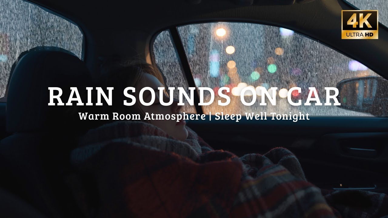 Rain White Noise Therapy | Study & Quiet Focus | Black Screen Edition