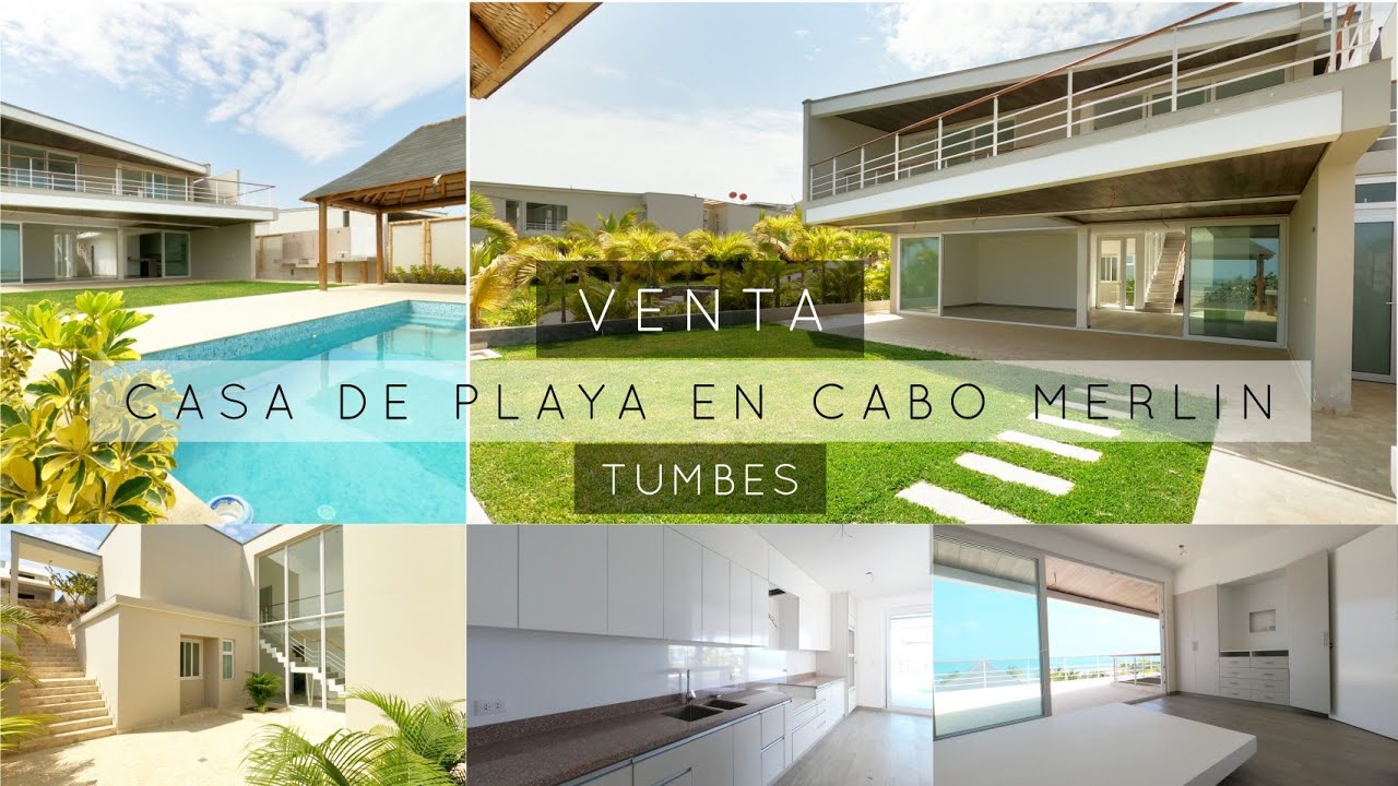 VENTA DE CASA DE PLAYA EN CABO MERLIN TUMBES