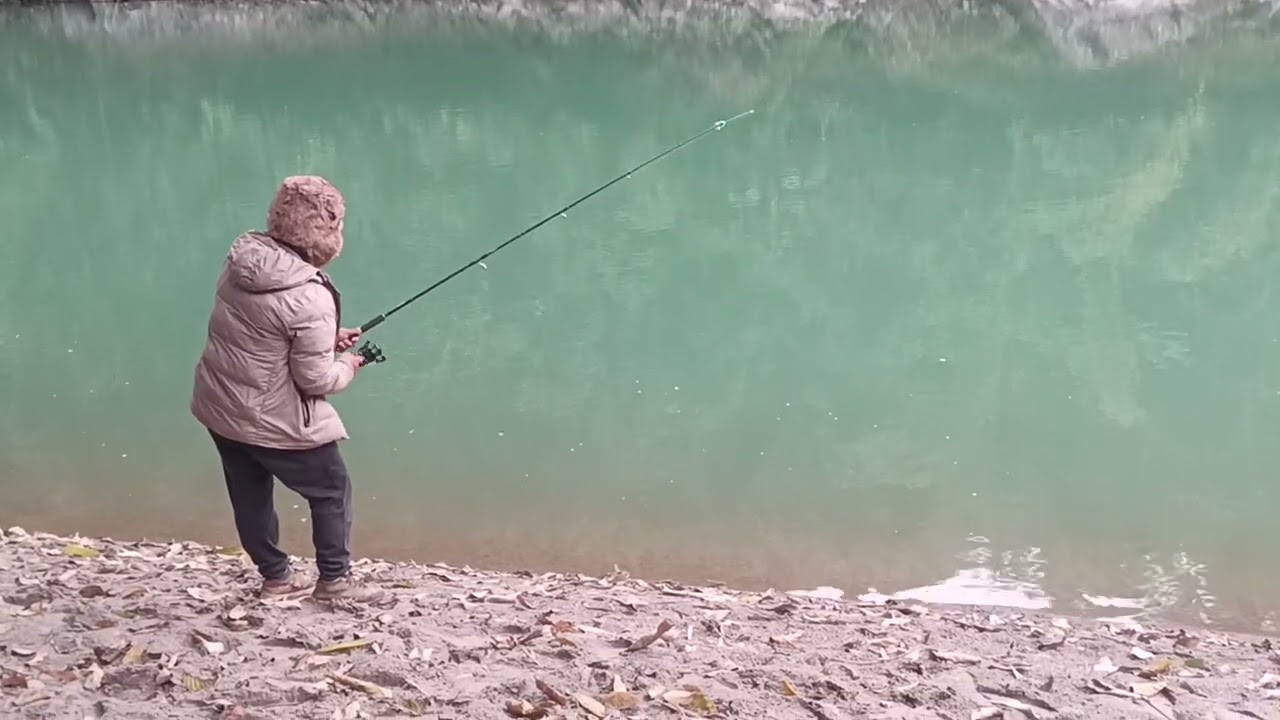 Mahseer fishing. Winter fishing. Kumey river, Tali. 