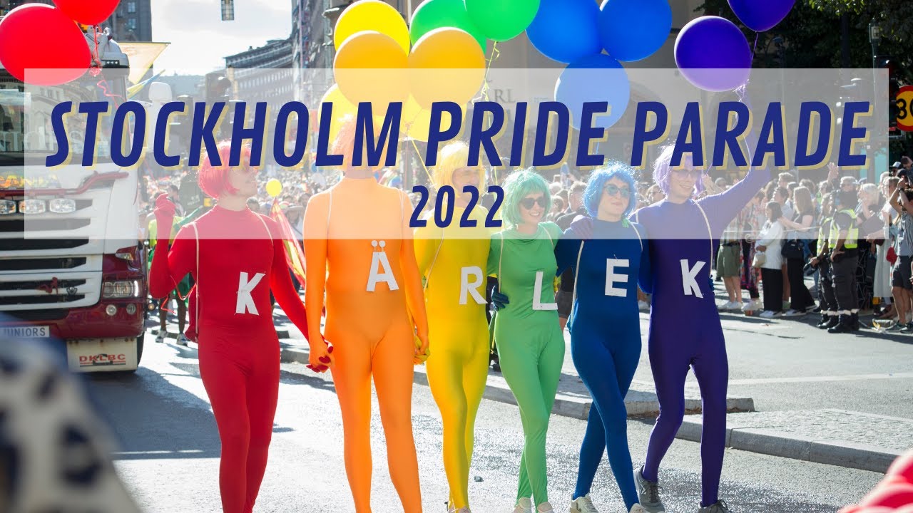 🇸🇪 Stockholm Sweden Pride Parade 2022