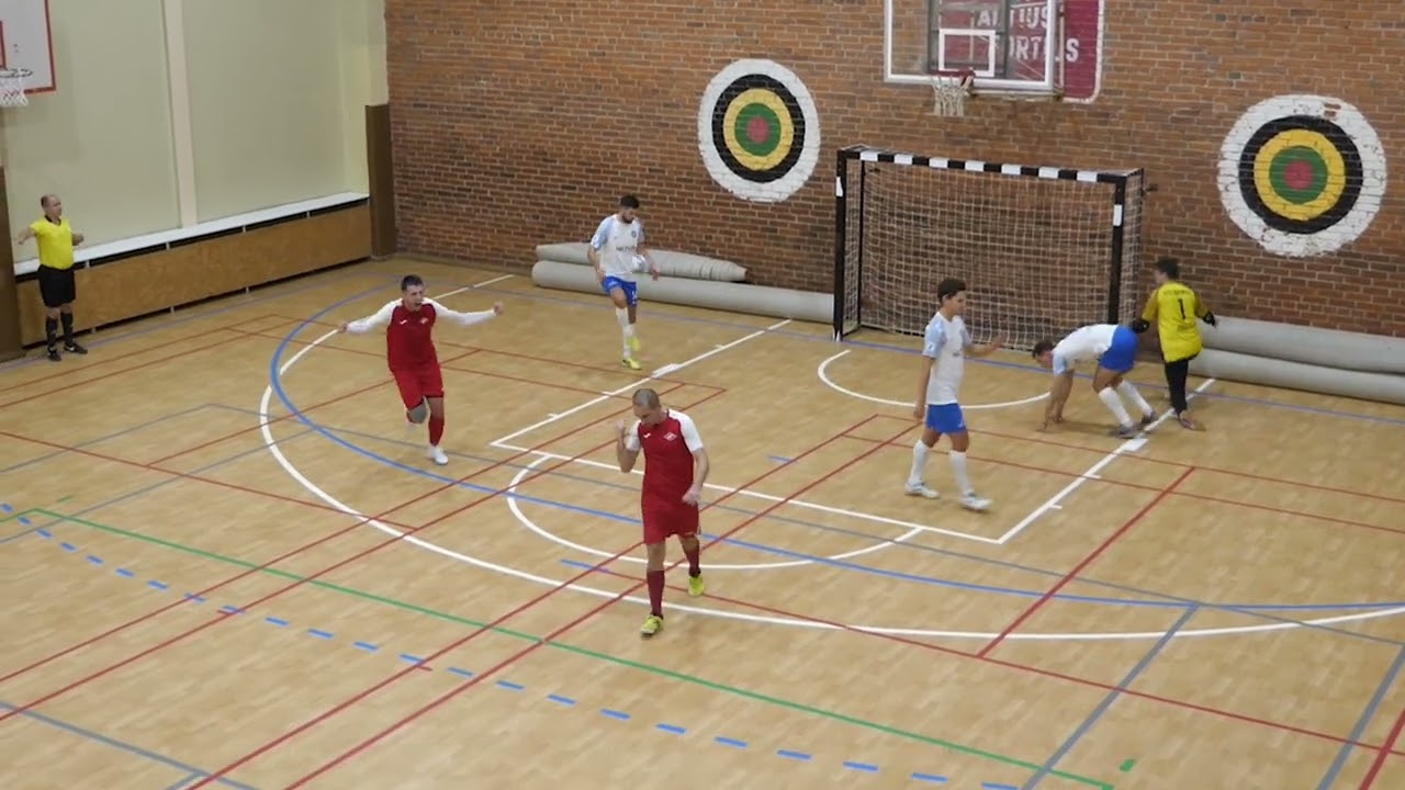 Futsal I lyga. „Spartakas“ – „VGTU Vilkai“ (2025-11-21)