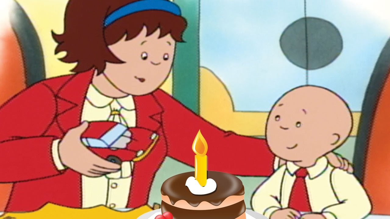 Funny Animated cartoon for Kids | Cartoon | Happy Mother's Day from Caillou | Mother's Day Special