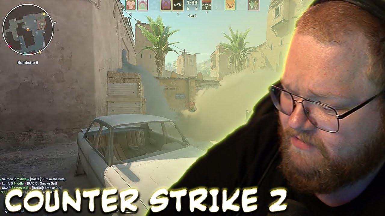 T2x2 ИГРАЕТ В COUNTER STRIKE