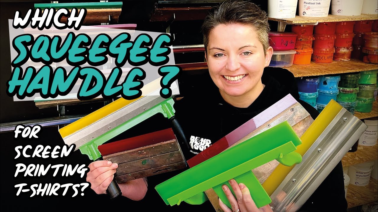 Which squeegee handle for screen printing t-shirts?!