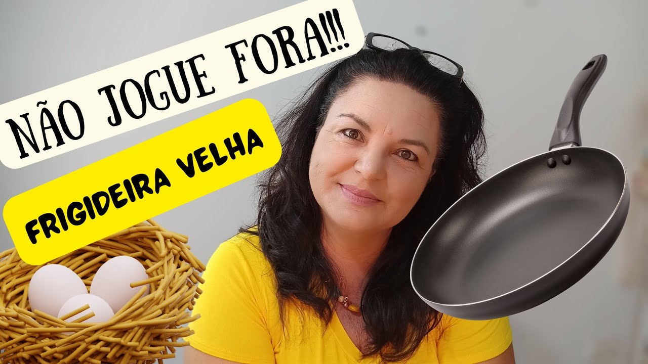 Do Lixo ao Luxo - Frigideira Velha virou Decoração 