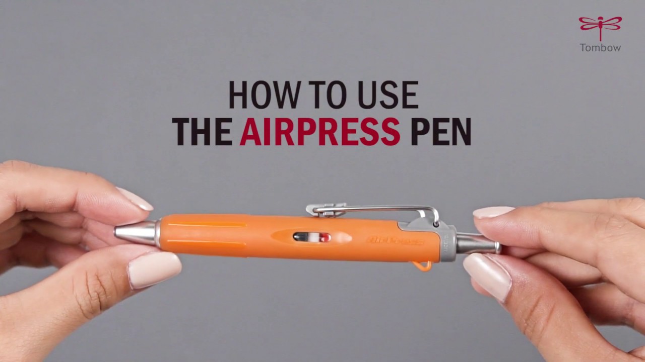 HOW TO USE THE AIRPRESS PEN