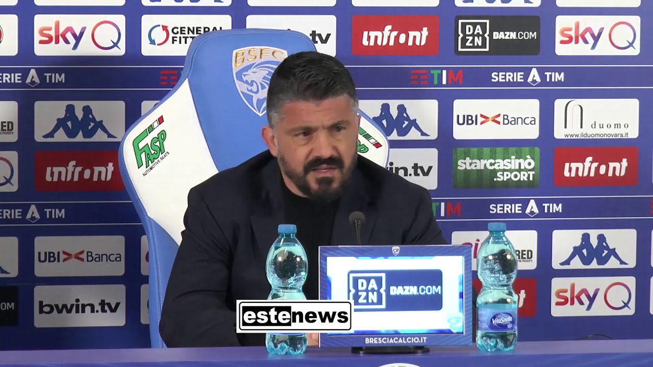 Brescia-Napoli 1-2, Gattuso: 