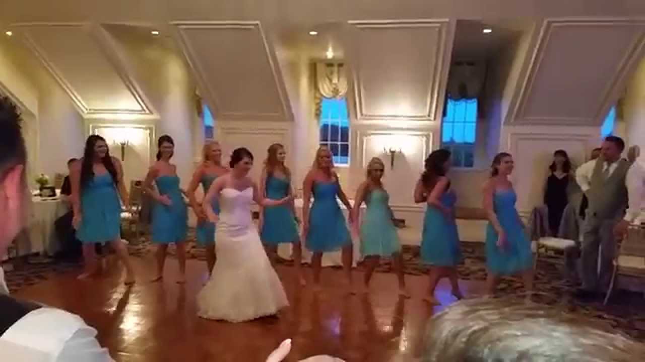 MOST EPIC Surprise Bride and Bridesmaid Dance EVER!!!!
