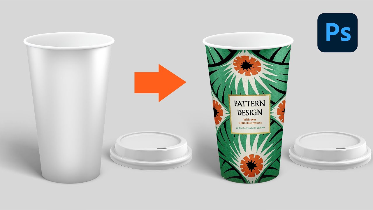 Paper Cup Mockup 3d- Photoshop Tutorial