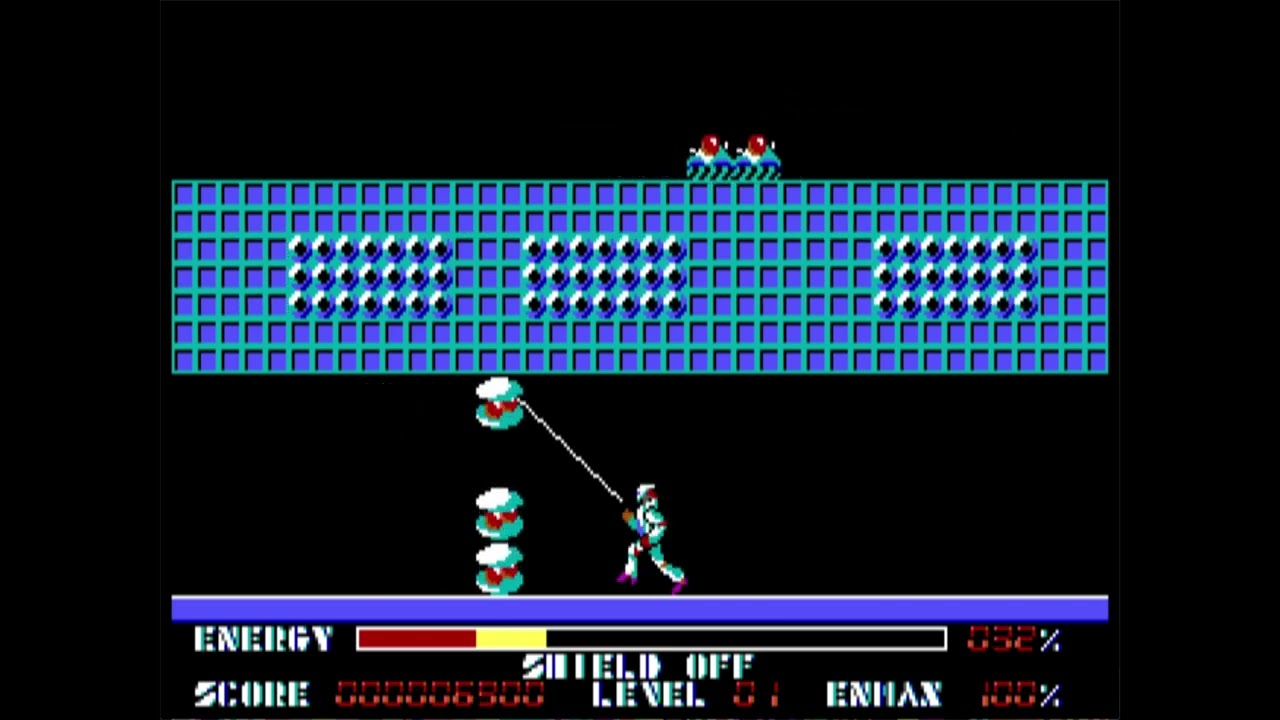 Thexder (Tandy Graphics) - 1987 - PC Tandy 7.16Mhz / PCem v17