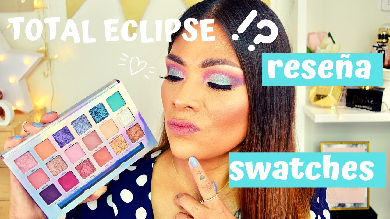 TOTAL ECLIPSE W7 LO NUEVO( RESE&Ntilde;A SWATCHES ) VALE LA PENA? NEW W7 PALETTE REVIEW AND SWATCHES #W7
