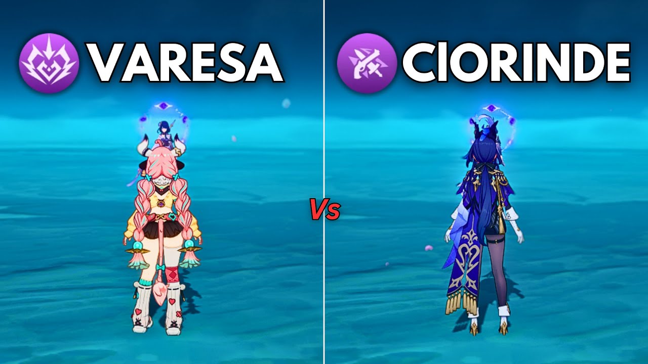 F2P :- STRONGEST ELECTRO?? Clorinde vs Varesa ! [ Genshin Impact ]