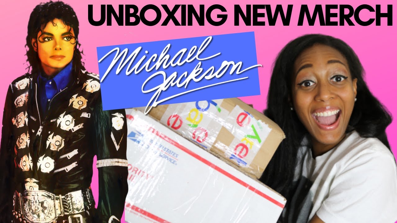 THE BEST DEAL I'VE EVER GOTTEN... UNBOXING NEW Michael Jackson collection merch !!