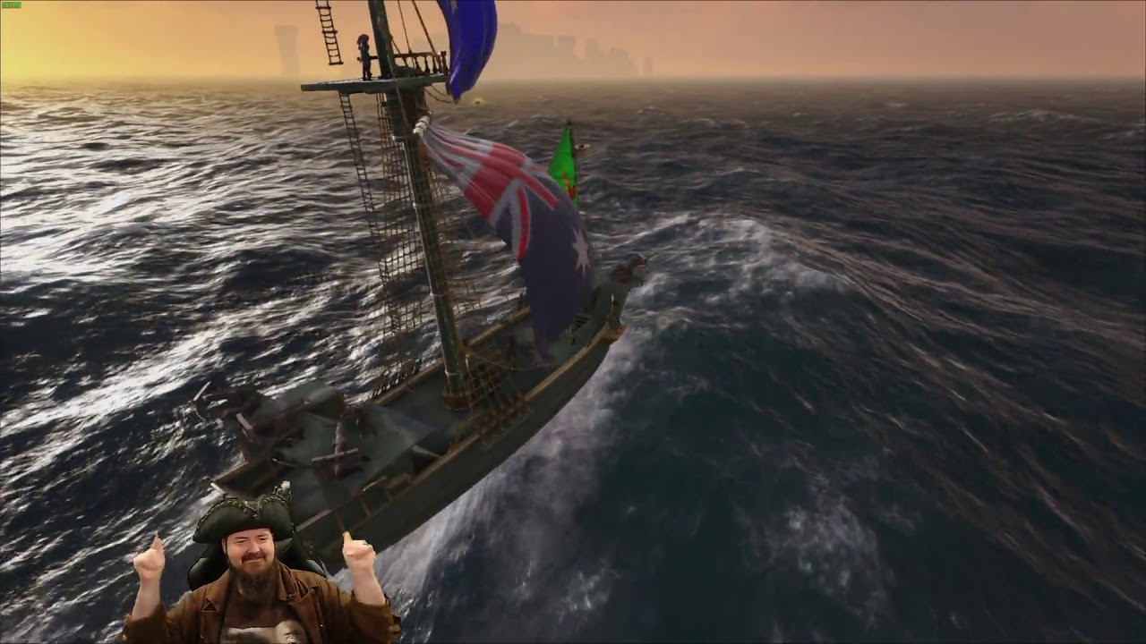 Burke Black onboard Australian whaling ship 