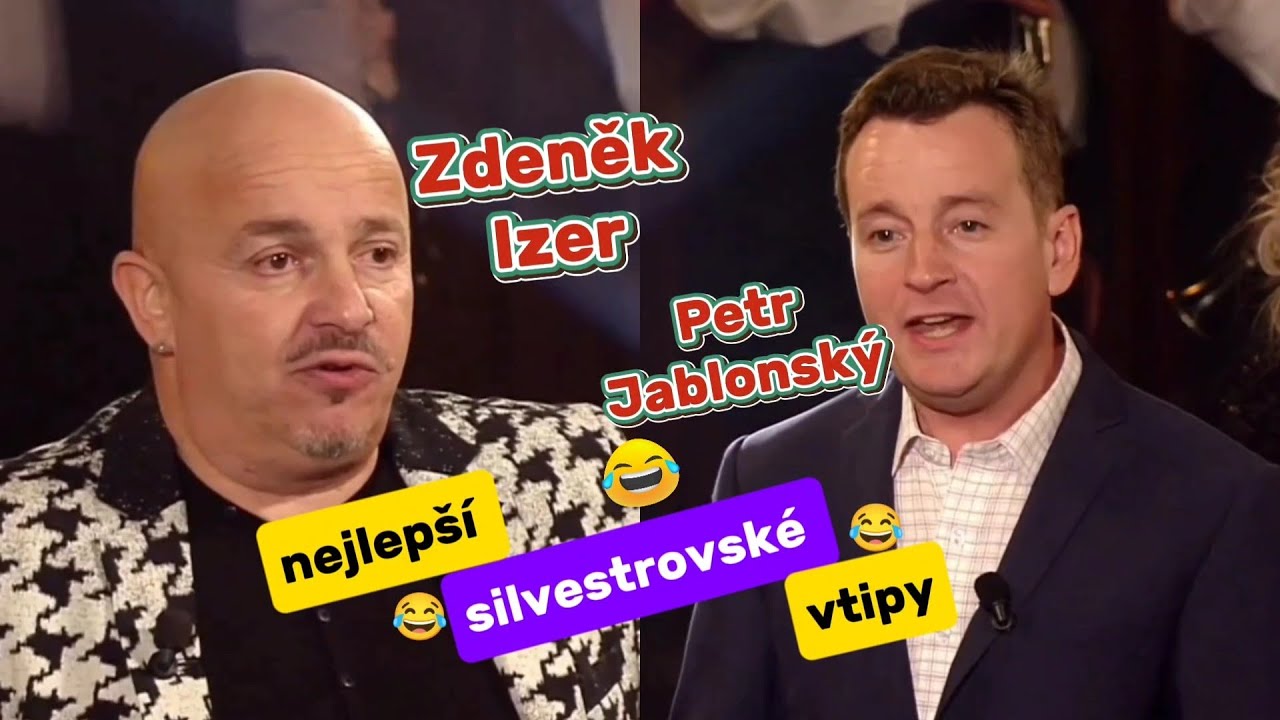 Zdeněk Izer a Petr Jablonský - Nejlepší Silvestrovské Vtipy 😂😂