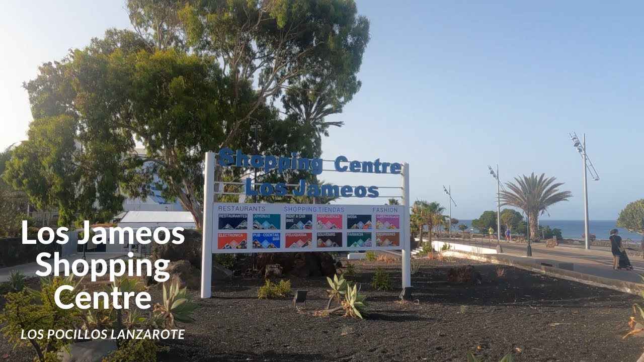 Experience the Magic of Los Jameos Shopping Centre in Lanzarote 4K!