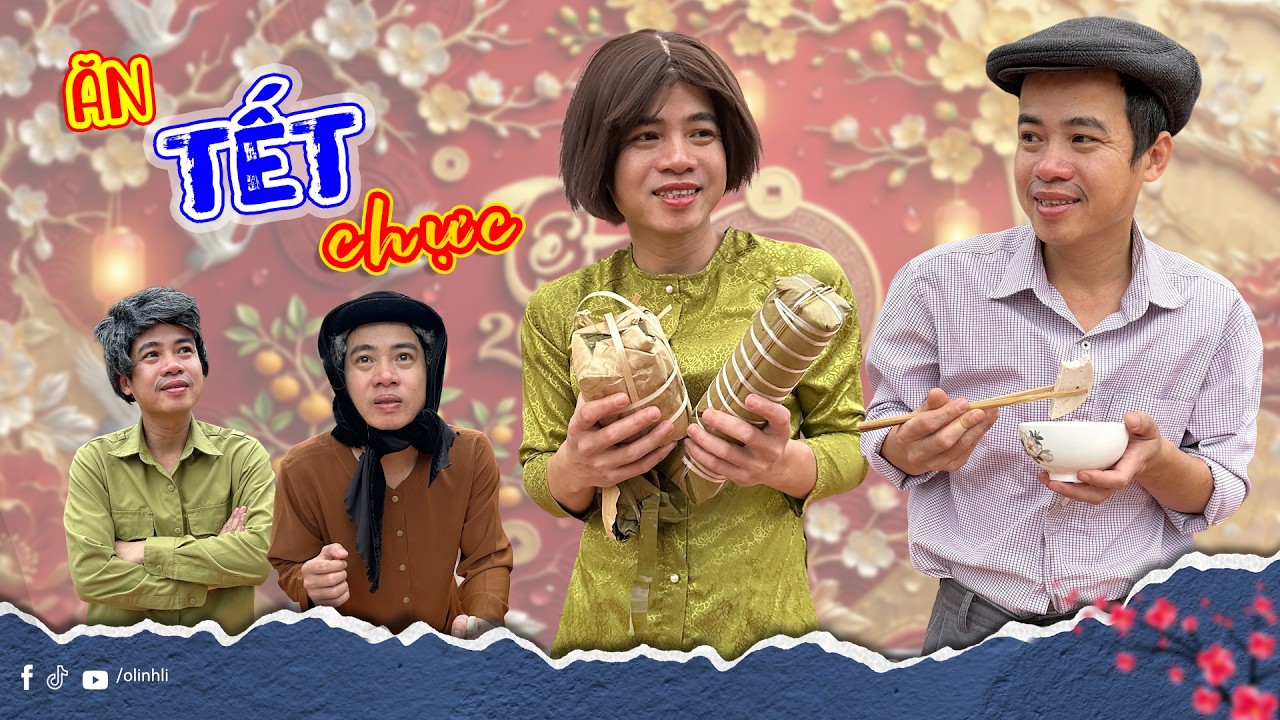 Ăn Tết Chực - Quà Tình Yêu | Phim Hài Thị Hến | Olinhli
