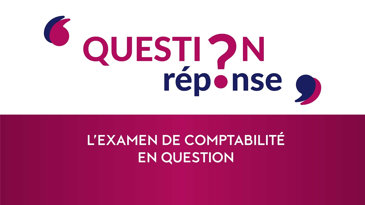 L'examen de comptabilité en question