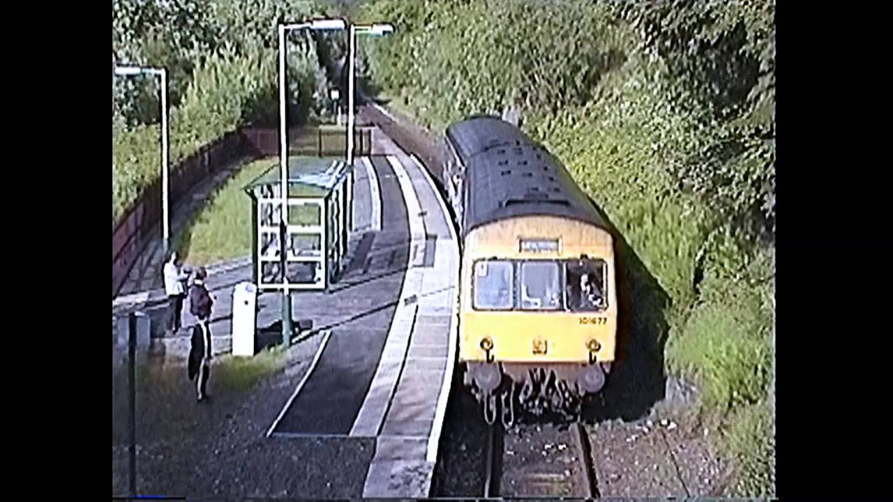 Cab ride on Conwy Valley line with 101s & Llanrwst Box May 1994 & May 2000
