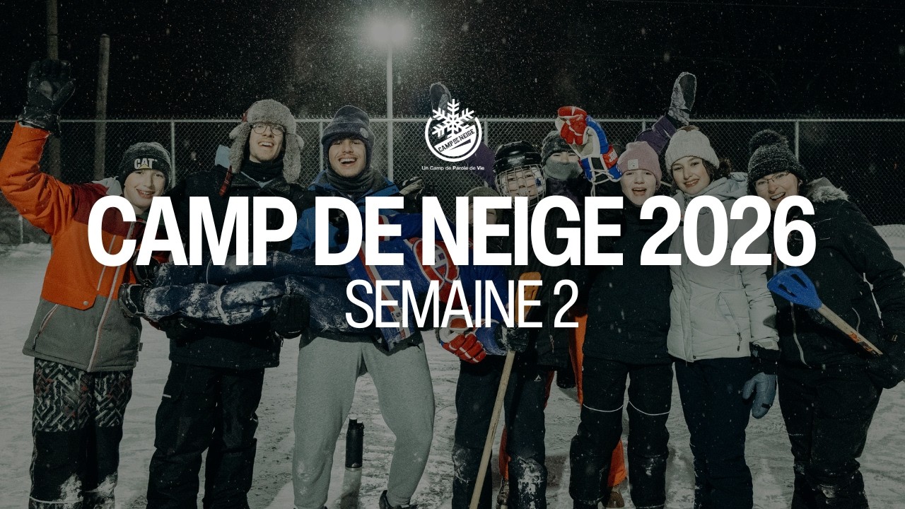 Camp de Neige 2026 | Semaine 2
