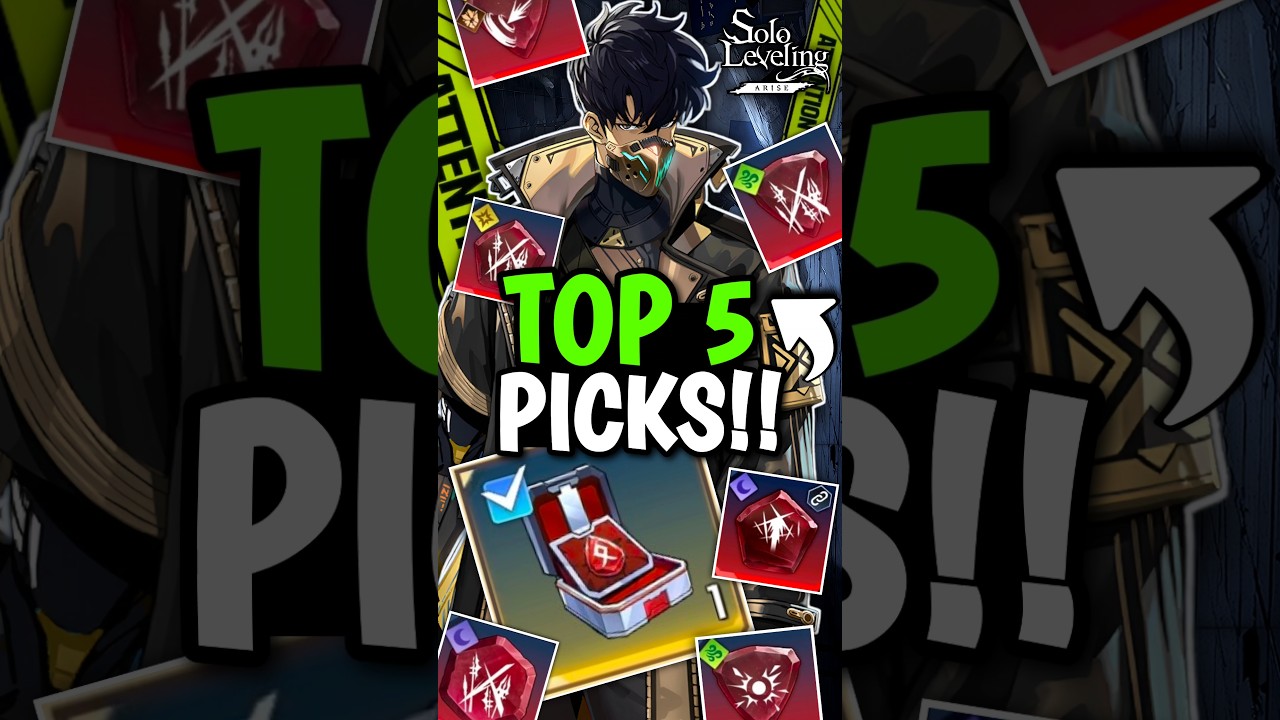 THE ULTIMATE FREE TRANSCENDENTAL RUNE SELECTOR GUIDE - Solo Leveling: Arise #sungjinwoo #frieren