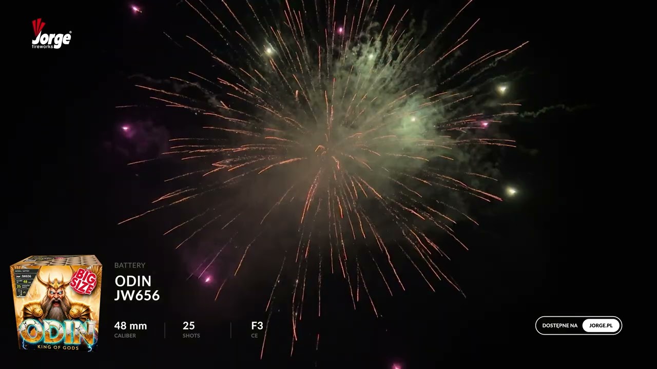 JW656 - ODIN - Fajerwerki JORGE! 4K