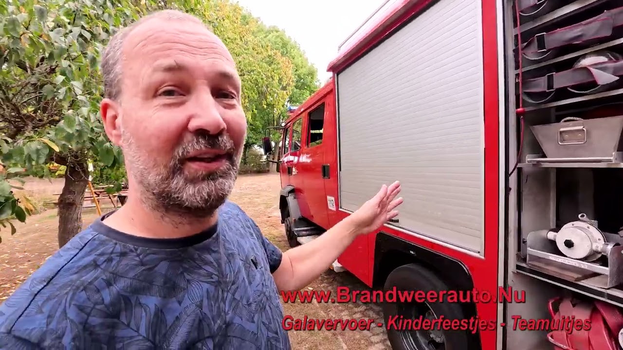 Ik verkoop mijn brandweerauto | Te koop / For Sale: DAF Brandweerauto 2001 (BJ-ZX-36) – Ziegler pomp