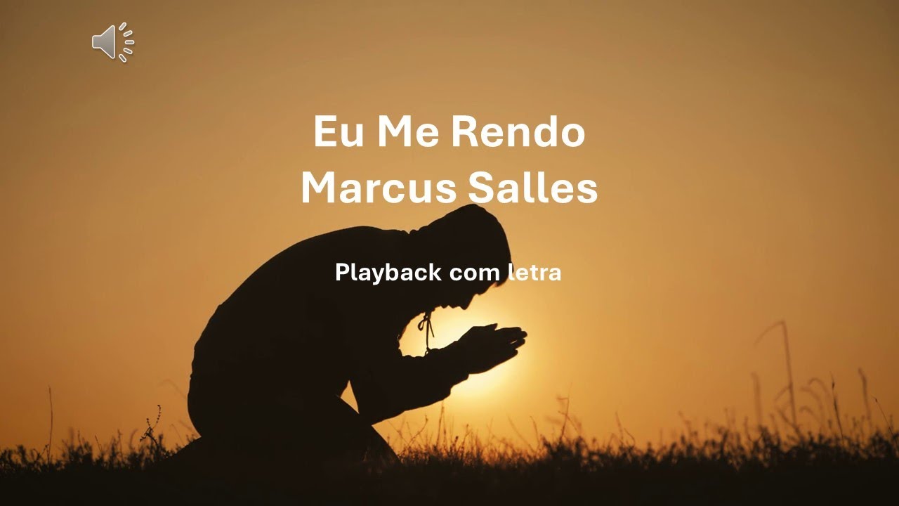 Eu me rendo Playback com letra - Marcus Salles