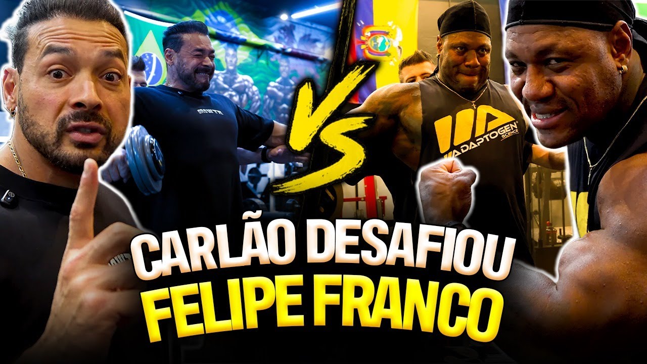 FE FRANCO FOI DESAFIADO PELO CARL&Atilde;O| BODYBUILDER X MENS PHYSIQUE