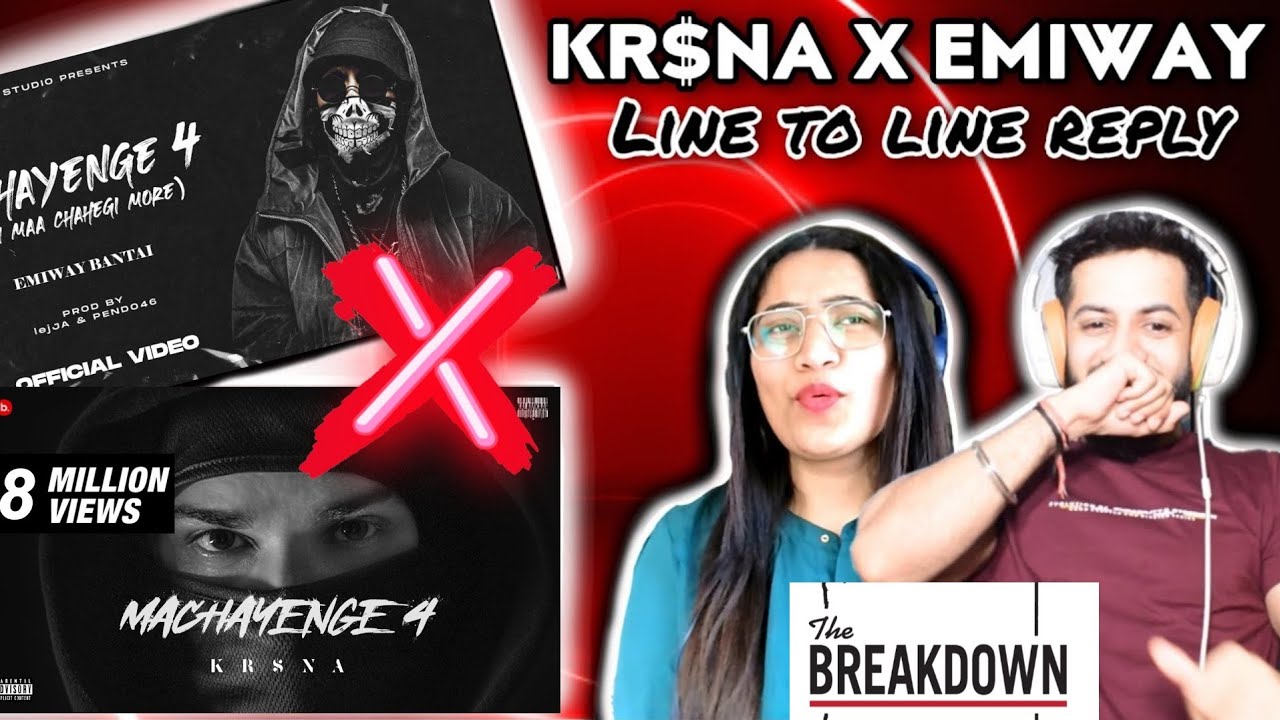 KR$NA X EMIWAY MACHAYENGE 4 | LINE TO LINE REPLY LYRICS BREAKDOWN | DISS TRACK