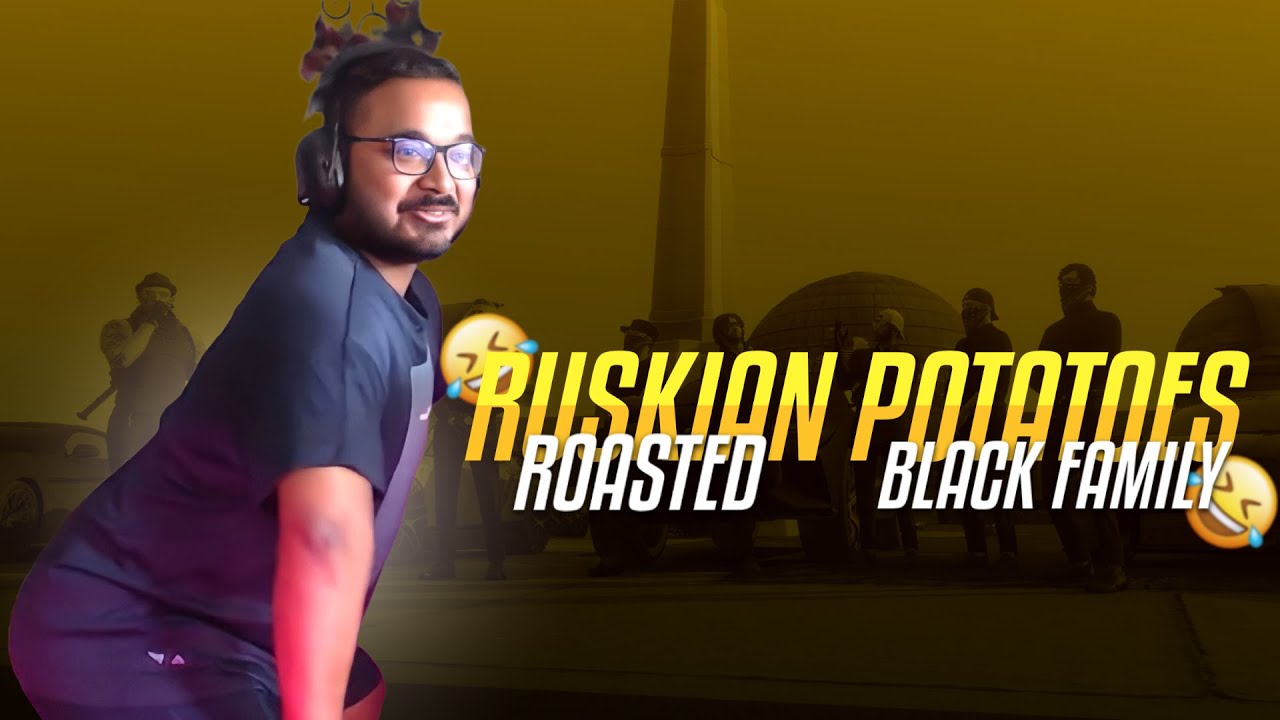 @RuskianPotatoes Roasted Black Family 😂